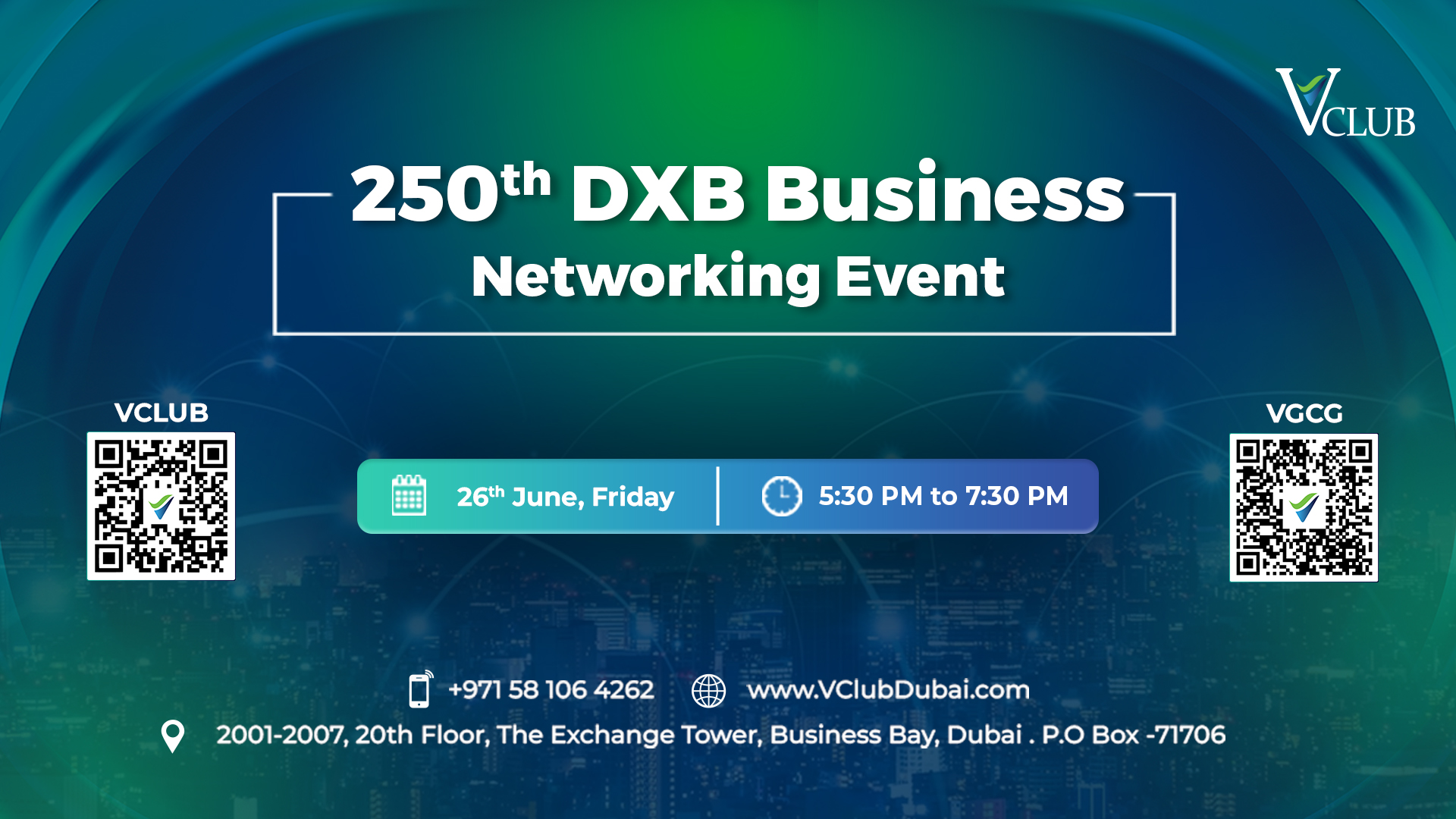 250th DXB_Business Networking Event